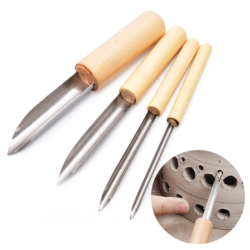 Chisel Set Wood - Инструменты для гончарного дела перфоратор, с