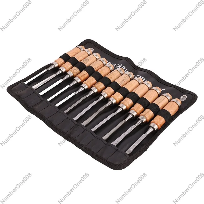 Chisel Set Wood - Набор из 12 профессиональных инструментов для