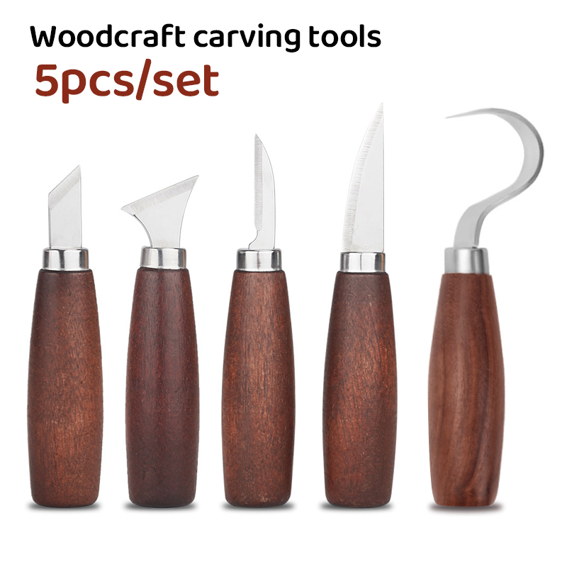 Chisel Set Wood - 5 шт. инструменты для резьбы по