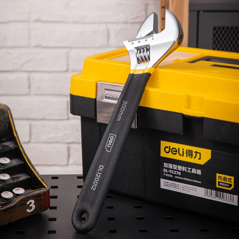 Car Workshop Tools And Equipment - Разводной гаечный ключ Deli, автомобильные велосипедные