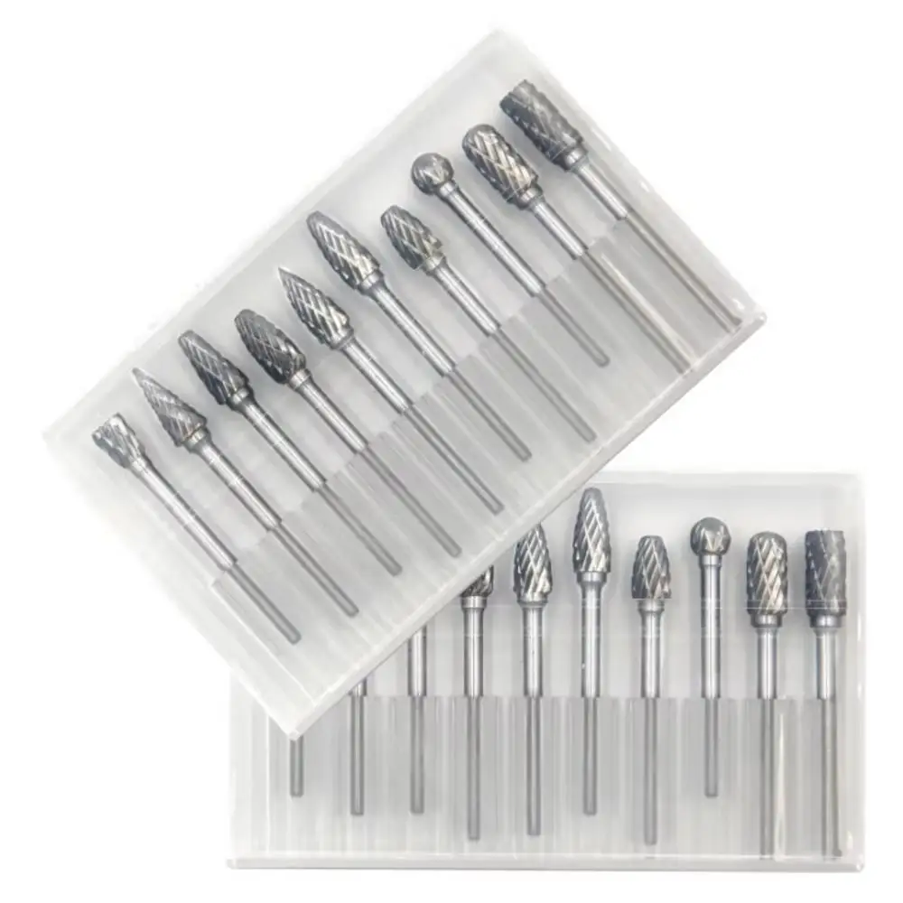 Chisel Set Wood - Набор из 10 твердосплавных роторных фрез
