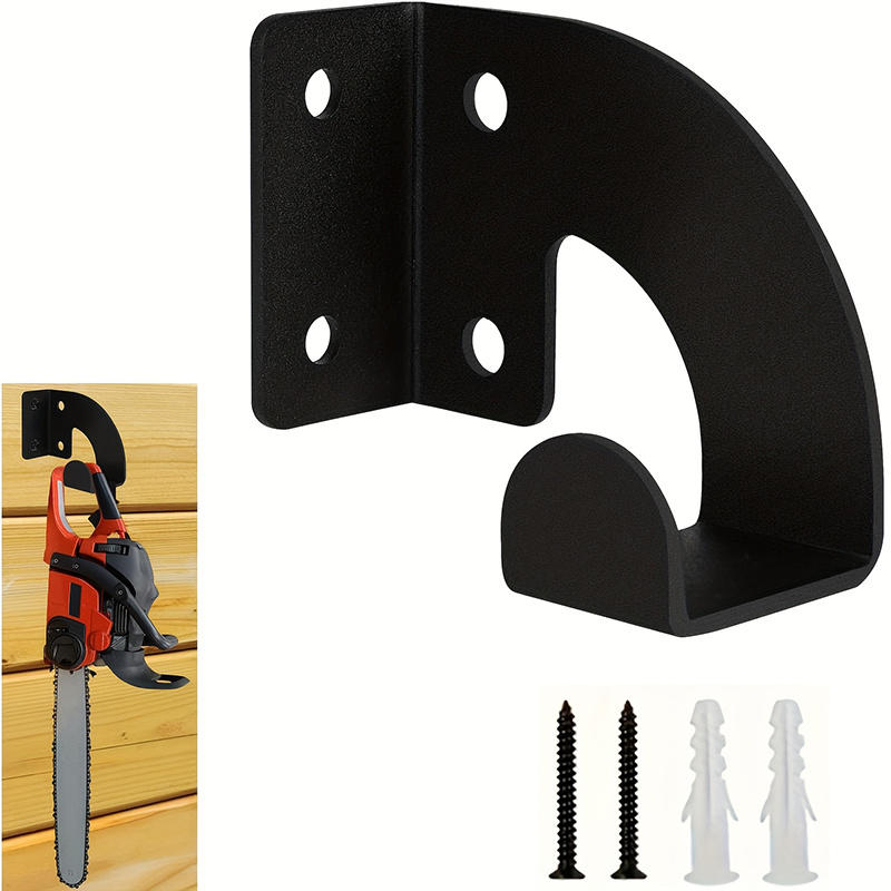 Workshop Tools Hanging - Прочный металлический настенный держатель для бензопилы,