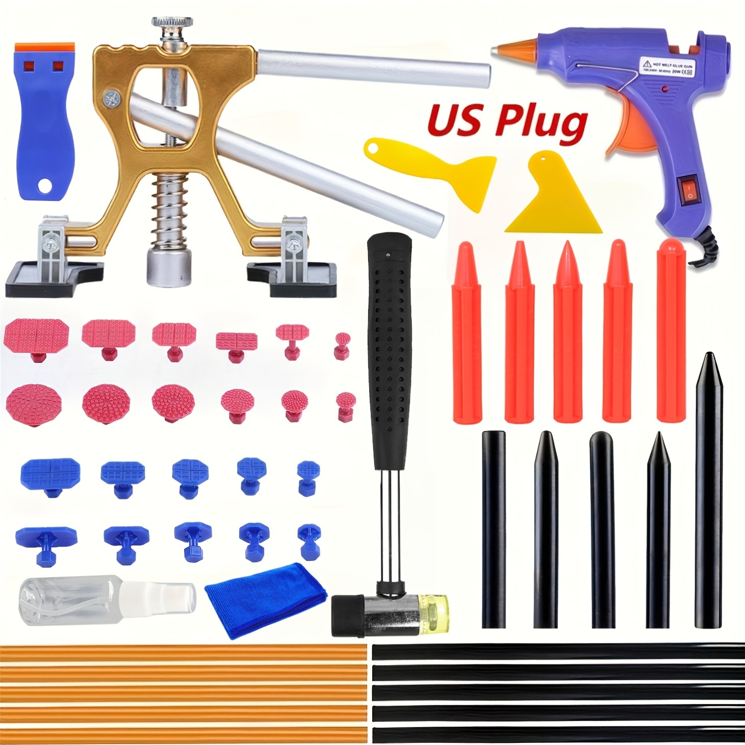Car Workshop Tools And Equipment - Новый регулируемый набор для ремонта вмятин