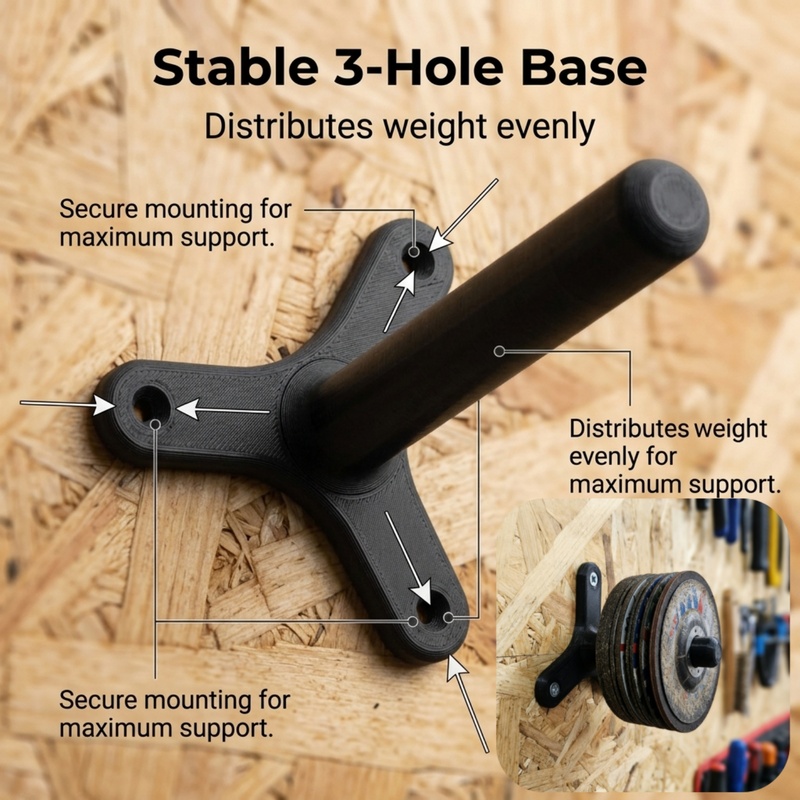 1 шт. настенный держатель для  – обзор и цена Workshop Tools Storage