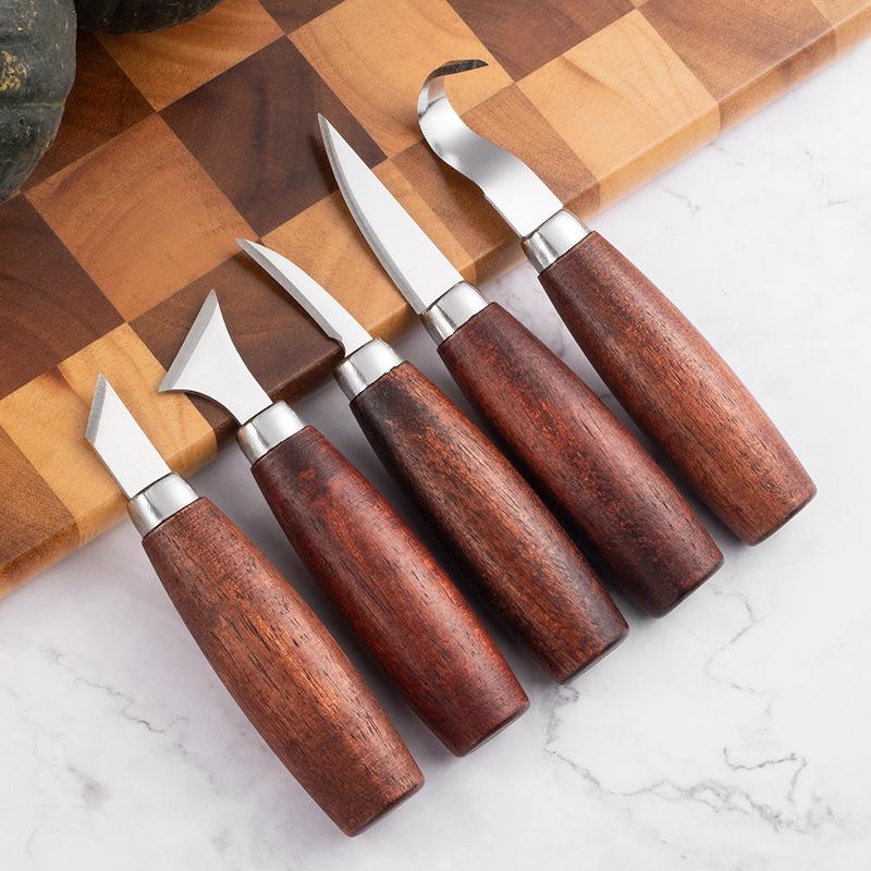 Набор из 5 стамесок для резьбы – обзор и цена Chisel Set Wood
