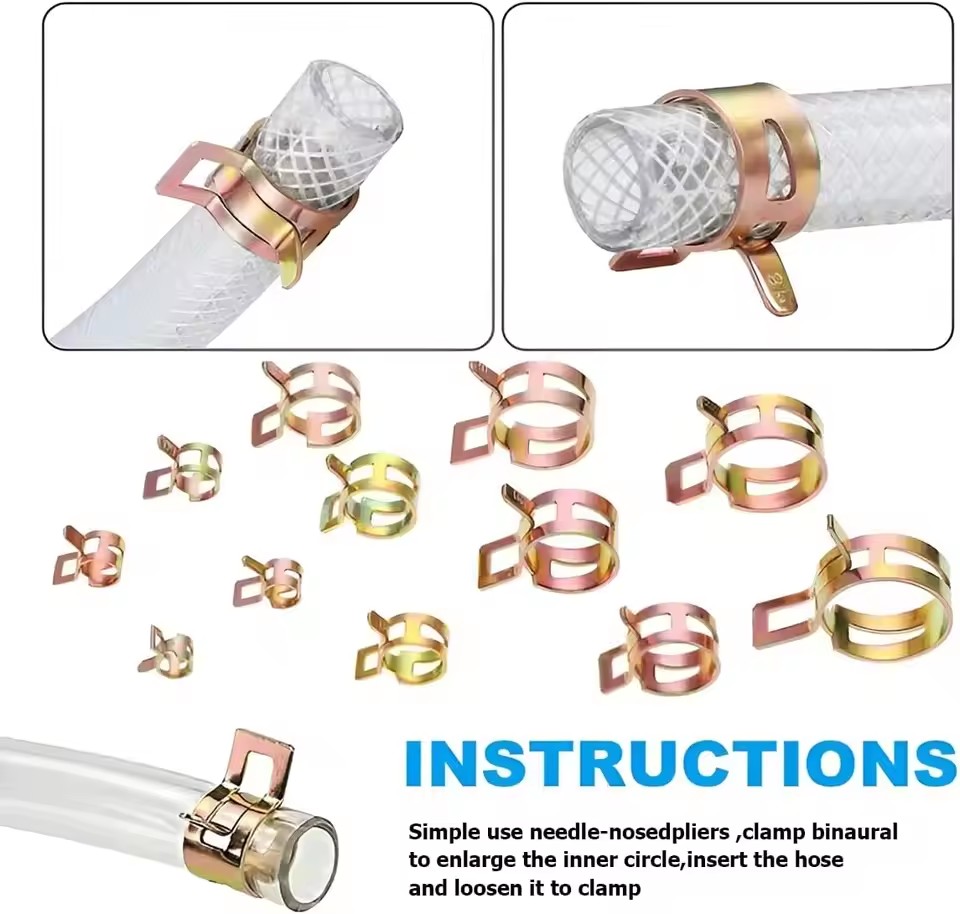 10-50 шт. пружинных зажимов дл – обзор и цена Pipe Clamp Bar