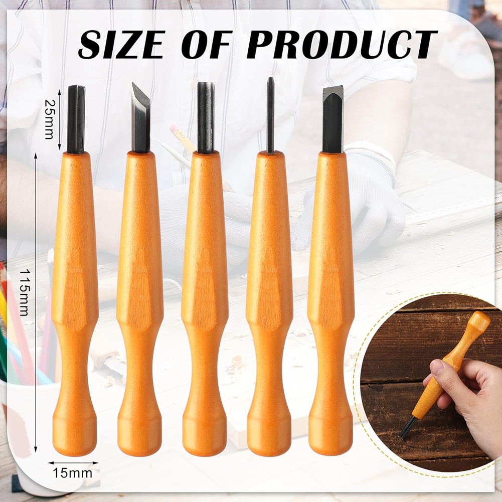 Набор инструментов для резьбы  – обзор и цена Chisel Set Wood